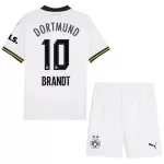 Camisola Borussia Dortmund Brandt 10 Criança Equipamento 3ª 2024/25