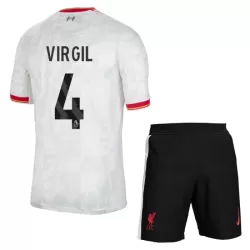 Camisola Liverpool Virgil 4 Criança Equipamento 3ª 2024/25 Camisola Liverpool Virgil 4 Criança Equipamento 3ª 2024/25