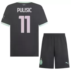 Camisola AC Milan Pulisic 11 Criança Equipamento 3ª 2024/25 Camisola AC Milan Pulisic 11 Criança Equipamento 3ª 2024/25