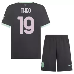 Camisola AC Milan Theo 19 Criança Equipamento 3ª 2024/25 Camisola AC Milan Theo 19 Criança Equipamento 3ª 2024/25