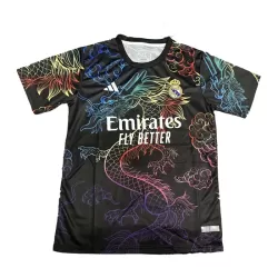 Camisola Real Madrid Dragon Homem 2024/25 Preta Camisola Real Madrid Dragon Homem 2024/25 Preta