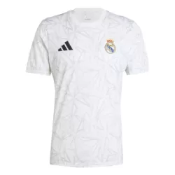 Camisola Real Madrid Pre-Match Homem 2024/25 Branca Camisola Real Madrid Pre-Match Homem 2024/25 Branca