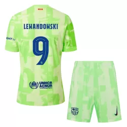 Camisola FC Barcelona Lewandowski 9 Criança Equipamento 3ª 2024/25 Camisola FC Barcelona Lewandowski 9 Criança Equipamento 3ª 2024/25
