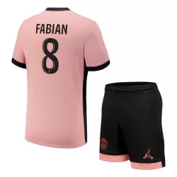 Camisola Paris Saint-Germain Fabian Ruiz 8 Criança Equipamento 3ª 2024/25 Camisola Paris Saint-Germain Fabian Ruiz 8 Criança Equipamento 3ª 2024/25