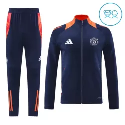 Casaco de Treino Conjunto Manchester United Criança 2024/25 Navy Casaco de Treino Conjunto Manchester United Criança 2024/25 Navy