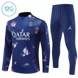 Conjunto de Moletom de Treino Paris Saint-Germain Criança Quarto-Zíper 2024/25 Navy Conjunto de Moletom de Treino Paris Saint-Germain Criança Quarto-Zíper 2024/25 Navy