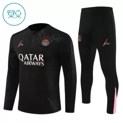 Conjunto de Moletom de Treino Paris Saint-Germain Criança Quarto-Zíper 2024/25 Preta Conjunto de Moletom de Treino Paris Saint-Germain Criança Quarto-Zíper 2024/25 Preta