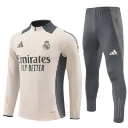 Conjunto de Moletom de Treino Real Madrid Homem Quarto-Zíper 2024/25 Conjunto de Moletom de Treino Real Madrid Homem Quarto-Zíper 2024/25
