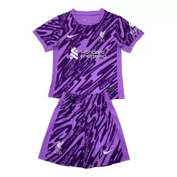 Camisola Guarda-Redes Liverpool Criança 2024/25 Roxo Camisola Guarda-Redes Liverpool Criança 2024/25 Roxo