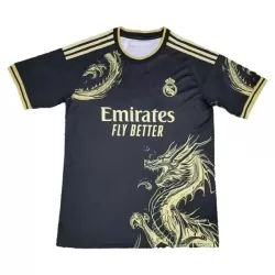 Camisola Real Madrid Dragon Homem 2024/25 Preta - Especial Camisola Real Madrid Dragon Homem 2024/25 Preta - Especial