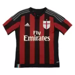 Camisola AC Milan 2015-16 Retrô Homem Equipamento 1ª