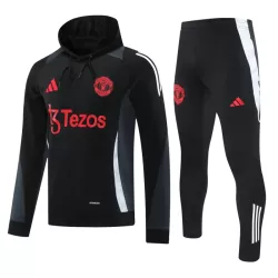 Capuz Conjunto de Moletom de Treino Manchester United Homem 2024/25 Navy Capuz Conjunto de Moletom de Treino Manchester United Homem 2024/25 Navy