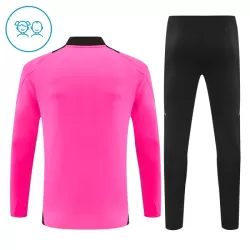 Conjunto de Moletom de Treino Real Madrid Criança Quarto-Zíper 2024/25