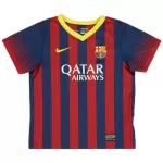 Camisola Barcelona 2013-14 Retrô Homem Equipamento 1ª