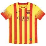 Camisola Barcelona 2013-14 Retrô Homem Equipamento 2ª