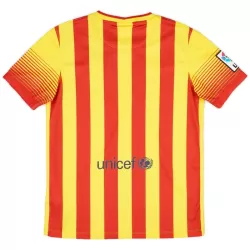 Camisola Barcelona 2013-14 Retrô Homem Equipamento 2ª