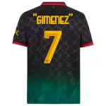 Camisola AC Milan Gimenez 7 Homem Equipamento 4ª 2024/25