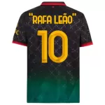 Camisola AC Milan Rafael Leao 10 Homem Equipamento 4ª 2024/25
