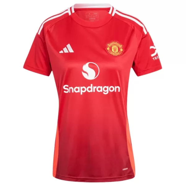 Camisola Manchester United Mulher Equipamento 1ª 2024/25 Camisola Manchester United Mulher Equipamento 1ª 2024/25