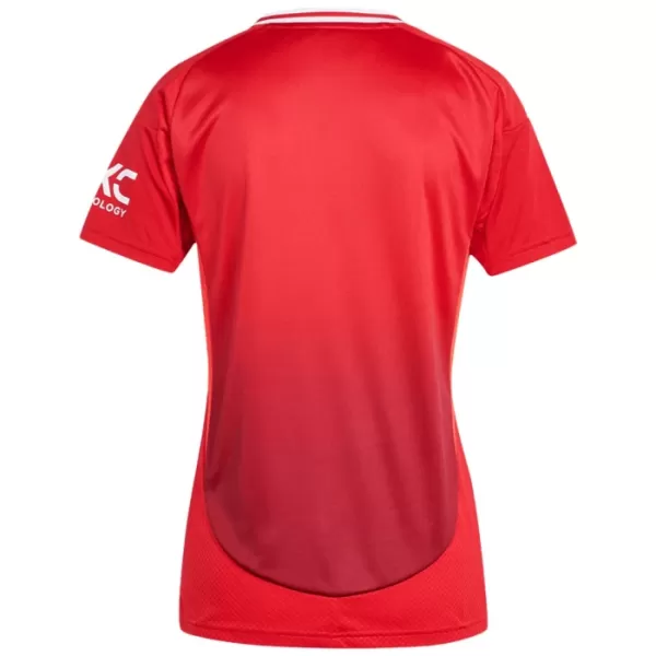 Camisola Manchester United Mulher Equipamento 1ª 2024/25