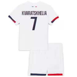 Camisola Paris Saint-Germain Kvaratskhelia 7 Criança Equipamento 2ª 2024/25 Camisola Paris Saint-Germain Kvaratskhelia 7 Criança Equipamento 2ª 2024/25