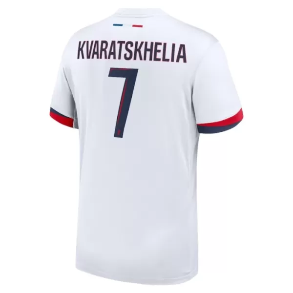 Camisola Paris Saint-Germain Kvaratskhelia 7 Homem Equipamento 2ª 2024/25