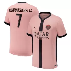 Camisola Paris Saint-Germain Kvaratskhelia 7 Homem Equipamento 3ª 2024/25 Camisola Paris Saint-Germain Kvaratskhelia 7 Homem Equipamento 3ª 2024/25