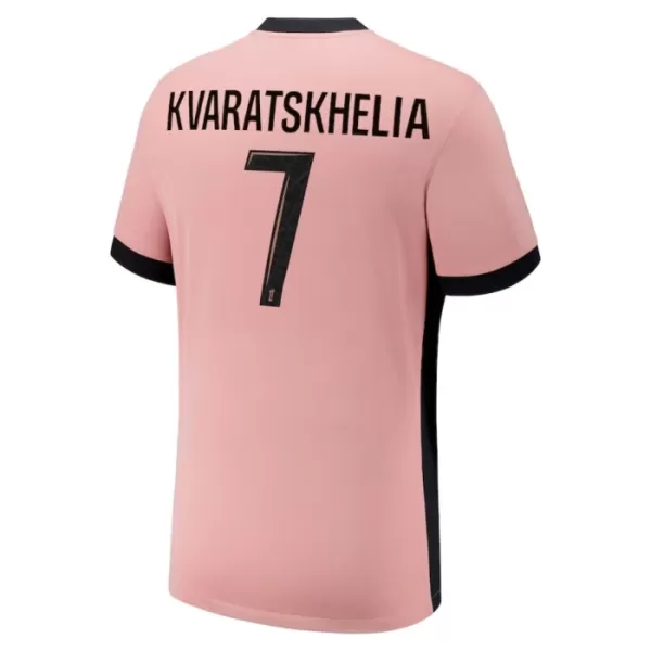 Camisola Paris Saint-Germain Kvaratskhelia 7 Homem Equipamento 3ª 2024/25