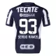 Camisola Rayados Monterrey Sergio Ramos 93 Homem Equipamento 1ª 2024/25 Camisola Rayados Monterrey Sergio Ramos 93 Homem Equipamento 1ª 2024/25