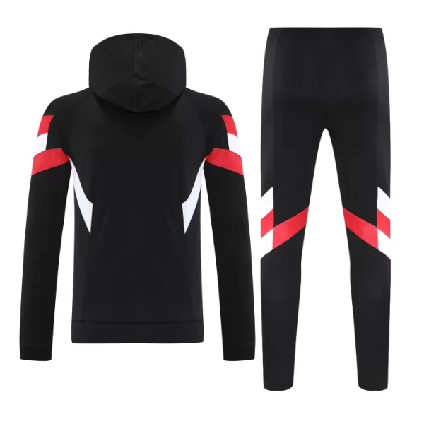 Capuz Conjunto de Moletom de Treino Manchester United Homem 2024/25 Preta