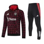 Capuz Conjunto de Moletom de Treino Manchester United Homem 2024/25 Vermelha