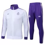 Casaco de Treino Conjunto Real Madrid Homem 2024/25 Branca