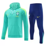 Conjunto de Moletom de Treino Brasil Homem 2024/25 Verde