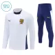 Conjunto de Moletom de Treino Portugal Criança Quarto-Zíper 2024/25 Branca Conjunto de Moletom de Treino Portugal Criança Quarto-Zíper 2024/25 Branca