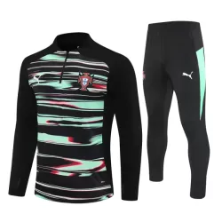 Conjunto de Moletom de Treino Portugal Homem Quarto-Zíper 2024/25 Conjunto de Moletom de Treino Portugal Homem Quarto-Zíper 2024/25