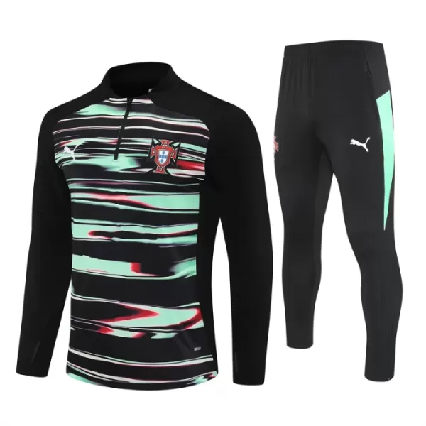 Conjunto de Moletom de Treino Portugal Homem Quarto-Zíper 2024/25 Conjunto de Moletom de Treino Portugal Homem Quarto-Zíper 2024/25
