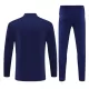 Conjunto de Moletom de Treino Portugal Homem Quarto-Zíper 2024/25 Navy