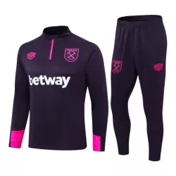 Conjunto de Moletom de Treino West Ham United Homem Quarto-Zíper 2024/25 Conjunto de Moletom de Treino West Ham United Homem Quarto-Zíper 2024/25