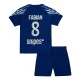 Camisola Paris Saint-Germain Fabian Ruiz 8 Criança Equipamento 4ª 2024/25 Camisola Paris Saint-Germain Fabian Ruiz 8 Criança Equipamento 4ª 2024/25