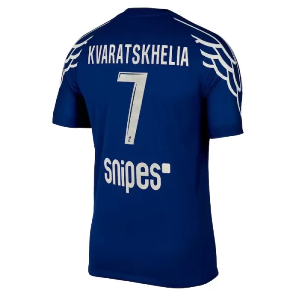 Camisola Paris Saint-Germain Kvaratskhelia 7 Homem Equipamento 4ª 2024/25