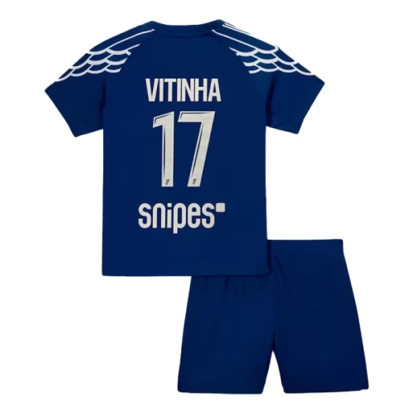 Camisola Paris Saint-Germain Vitinha 17 Criança Equipamento 4ª 2024/25 Camisola Paris Saint-Germain Vitinha 17 Criança Equipamento 4ª 2024/25