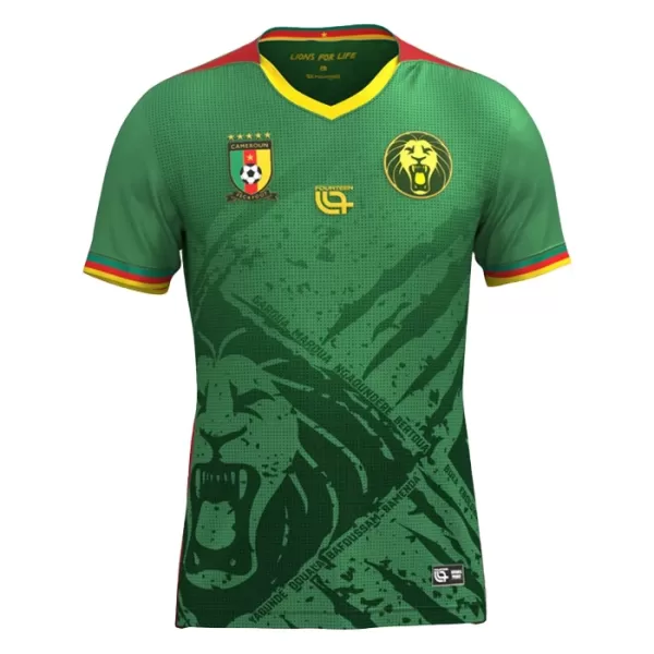 Camisola Camarões Homem Equipamento 1ª 2025 Camisola Camarões Homem Equipamento 1ª 2025