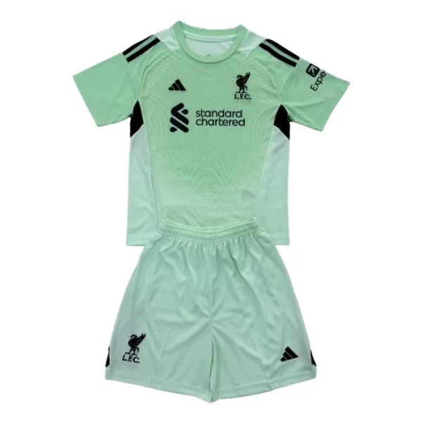 Camisola Guarda-Redes Liverpool Criança 2025-26 Verde Camisola Guarda-Redes Liverpool Criança 2025-26 Verde