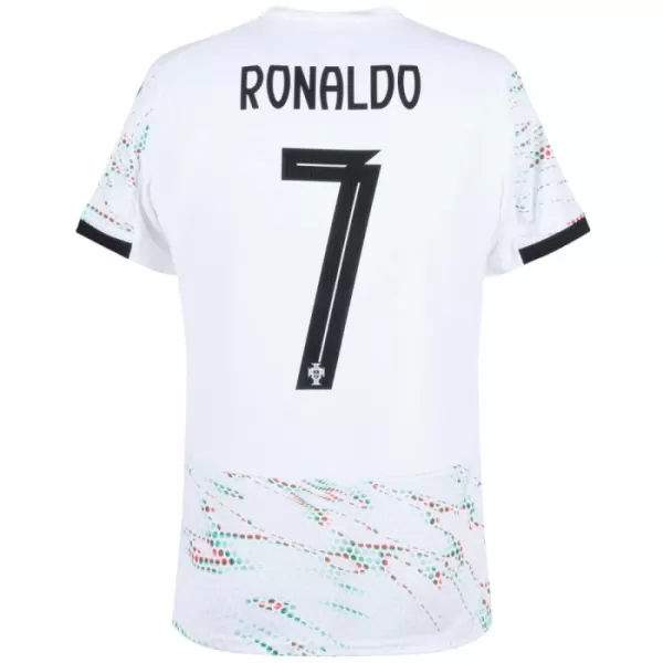 Camisola Portugal Ronaldo 7 Criança Equipamento 2ª 2025