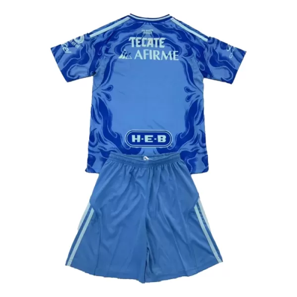 Camisola Tigres UANL Criança Equipamento 2ª 2025-26