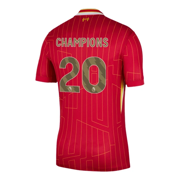 Camisola Liverpool Champions 20 Homem Equipamento 1ª 2024/25