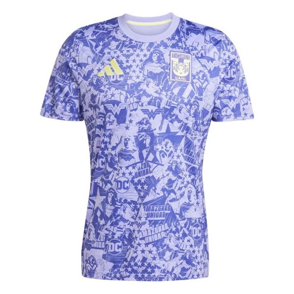 Camisola Tigres UANL Pre-Match Homem 2024/25 Camisola Tigres UANL Pre-Match Homem 2024/25
