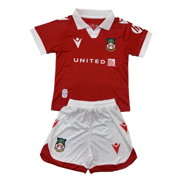 Camisola Wrexham Criança Equipamento 1ª 2024/25 Camisola Wrexham Criança Equipamento 1ª 2024/25