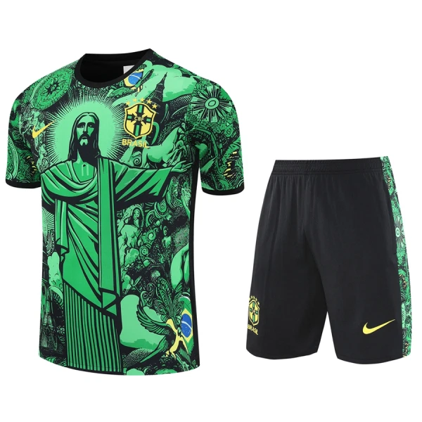 Camisola Brasil Criança 2024/25 Verde - Especial