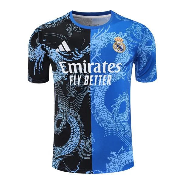 Camisola Real Madrid Dragon Homem 2024/25 Azul Camisola Real Madrid Dragon Homem 2024/25 Azul